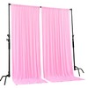 AK TRADING DRAPE-5x10 Polyester Backdrop Drapes Curtains Panels with Rod