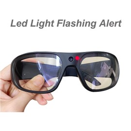 OhO 32GB Camera Glasses,1080P HD Smart Glasses with Built in Camera and Transitional Blue Light Blocking Lens