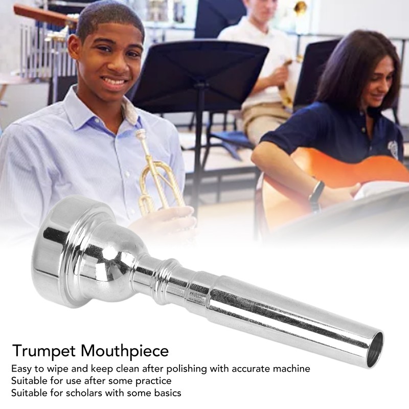 Trumpet Mouthpiece Professional Replacement for Beginners 5C Musical Instrument Accessories
