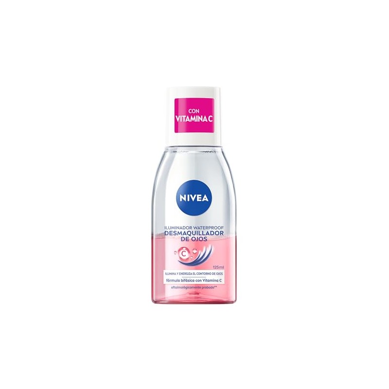 NIVEA Desmaquillante Bifásico de Ojos con Vitamina C, 125 ml