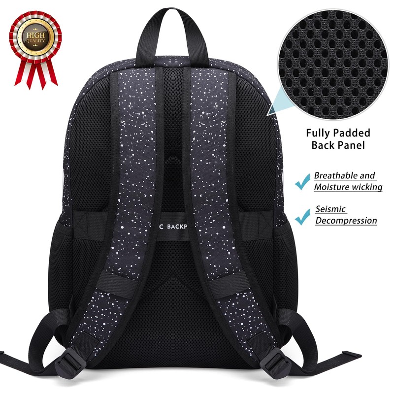 Zicac Classical Basic Travel Backpack, Large Lightweight