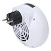 Space Heater Mini White with Remote Control Wall Mounted Air