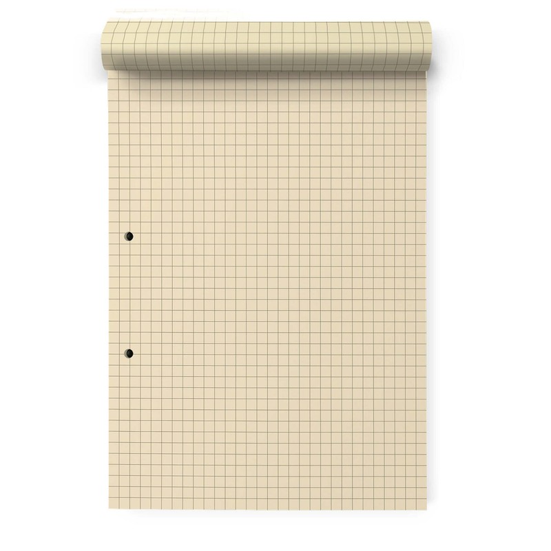 RHINO A4 Refill Pad, Writing Pad, 100-Page / 7mm Squared,