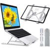 Techly 364255 Aluminium Folding Stand for Notebooks, Tablets and Smartphones
