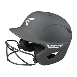 Easton unisex adult T-Ball / (6 1/4 - 6 7/8) EASTON GHOST Softball Batting Helmet Matte Charcoal T Ball Small, Charcoal, T-Ball Small US