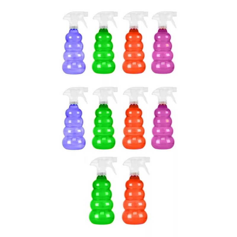 10 Atomizadores De Agua Gusanito Chicos De Colores Estetica