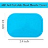 KASBEE ABS Gel Pads, 50PCS Muscle Stimulator Pads Replacement for