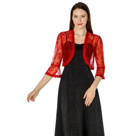 FAIRYGATE Cape Shawl Wraps Bolero Loose Evening Dresses for Party Bridal Lightweight Shawls Women Shrugs Lace Wedding Capes Flapper Cover Up Solid Color Shawl Shawls for Weddings UC1421