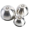 Babish 3-Piece Stainless Steel Mixing Bowl Set – Nesting Metal
