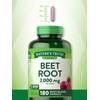 Nature's Truth Beet Root Capsules | 2,000mg | 180 Count