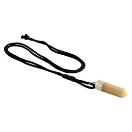 VIE VIE Pencil Pendant, 25-30mm (Yellow Aventurine)