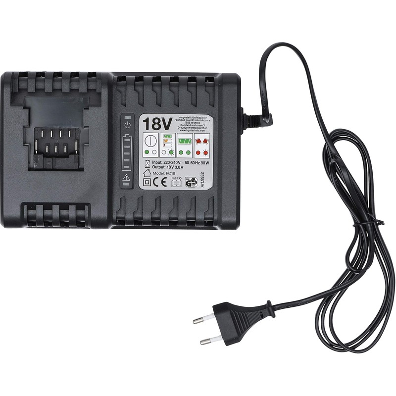 BGS 9932 Quick Charger for Cordless Impact Wrench Item 9928