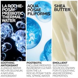 Lipikar Wash AP Body  Face Wash con bomba, limpiador suave con manteca de karit y niacinamida para piel extra seca, prueba de alergia                 