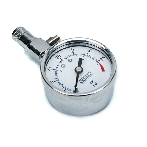 Viair 90056 2.0" Gauge (0-35 PSI) Tire Gauge with Bleeder