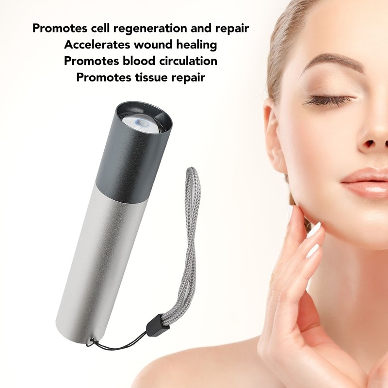 Red Infrared Healing Flashlight 3 Lights Handheld Healing Reduce Soreness