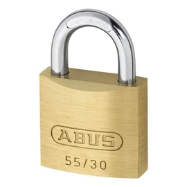 ABUS - 55/30 30 mm Brass Padlock carded - ABU5530C