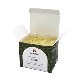 4-Pack Nettle Soap (4 x100grams/ 4 x 3.5oz) | Handmade, All-Natural, Cold-Processed, Plant-Based | Clarifying & Revitalizing for Face & Body | Suitable for All Skin Types