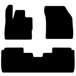 Car Floor Mats for Lincoln Nautilus 2023-2025,Nylon Black Carpet All Weather Waterproof Auto Liners Foot Pads Set