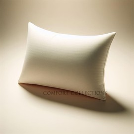 Comfort Collections Pack of 1 Hospital Quality Medical Grade Wipe Down Easy Clean Hypoallergenic Hygienic Pillow 19" x 29"