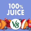 Unbranded V8 Pomegranate Blueberry 100% Fruit and Vegetable Juice, 46
