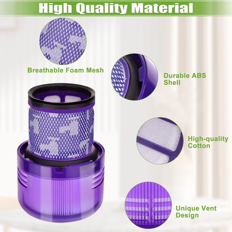 3 Pack V15 Filter Replacement for Dyso.n V15 Detect V11