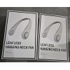Leafless 2x NIB Portable Wireless Hanging Neck Fan 3-Speeds -