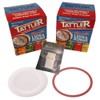 Reusable Canning Lids Bundle Includes 24 Wide Mouth Tattler Lids