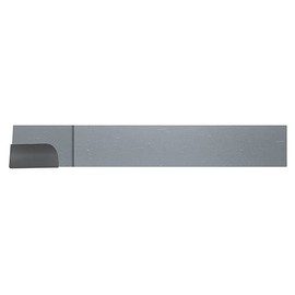 Micro 100 AR-8 Forming Tool - AR Style - Brazed, 1/64" Corner Rad.175" Width, 1/4" Length, 1/2" Square Shank, 3-1/2" OAL, Uncoated