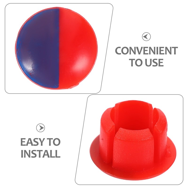 Mipcase 20pcs Cold Hot Water Indicators, Hot Cold Water Caps