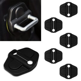 MLAHUIER - 6 fundas para cerradura de puerta, cubierta para cerradura de puerta compatible con Jeep Wrangler JL JLU 4XE y Unlimited Gladiator JT, accesorios para piezas de cerradura de puerta