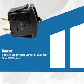 Air Spring Activation Switch Fits for Motorcycle Car Air Suspension Seat RV Series