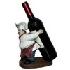 CNFCollection Chef Wine Bottle Holder, Decorative Wine Rack for Kitchen,