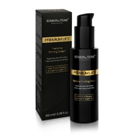 Simon & Tom Premium Lift Neckline Firming Cream - Firming & Lifting Skin on Neck and Décolleté with ARGAN OIL & Firming PHYTO-TENSORS - Smooths Fine Lines & Wrinkles. 3.38 fl.oz.