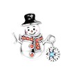 Snowman Charm Pendant Winter Time Christmas Gift Snowflake Friends Family