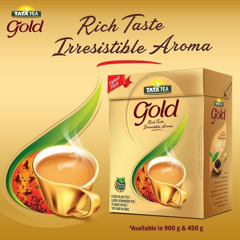 TATA Tea Gold Loose Leaf Premium Black Tea - 31.7