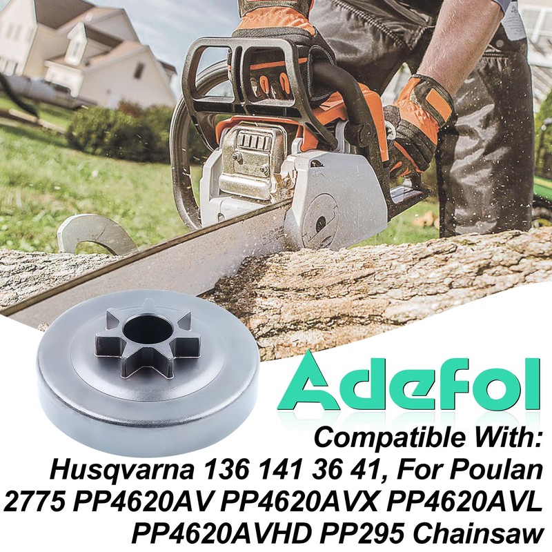 Adefol Clutch Drum Sprocket Needle Bearing Kit for Husqvarna 36