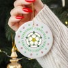 Northern Christmas Tree Ornament, Bauble, Lancashire or Yorkshire Rose Tree