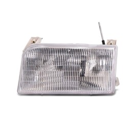 HEADLIGHTSDEPOT Halogen Left Driver Headlight Compatible with Fleetwood Bounder (Gas) 2000-2002