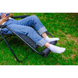 Zero Gravity Chair Cushion for Foot Rest, TOPJUM Footrest Cushion for Anti Gravity Folding Recliner, Footrest Padding for Patio Lawn Outdoor Chair, Lounge Accessory for Tall User