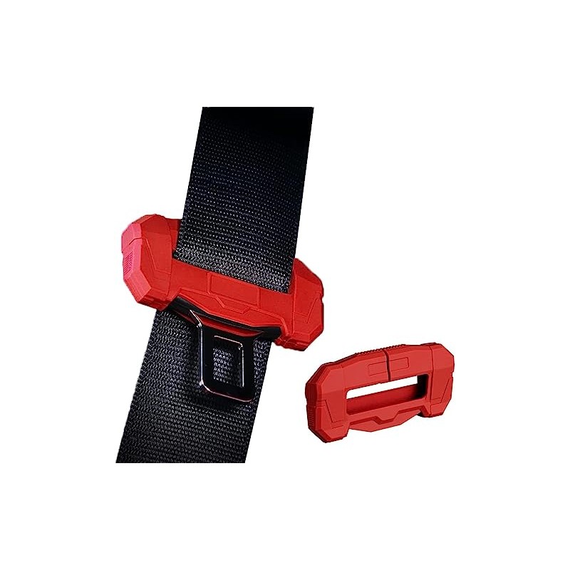GODTERA Car Universal Seat Belt Clips Cover,Seat Belt Buckle Protector