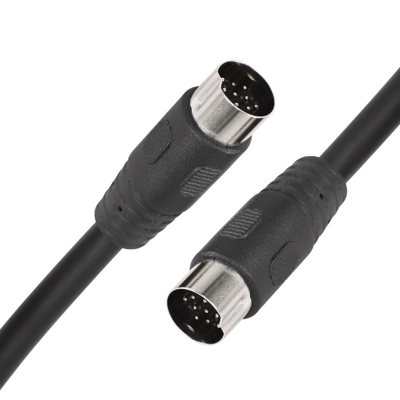 CERRXIAN DIN 13 PIN Male to Male Electrical Signal Control