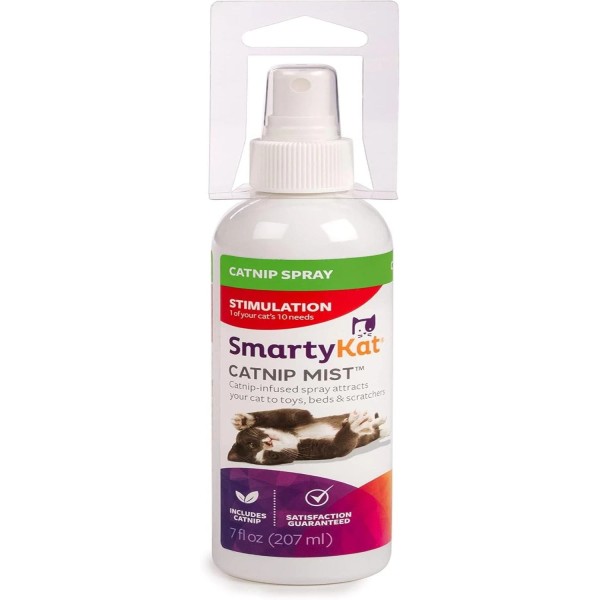 Smartykat Catnip Mist Spray for Cats & Kittens, Safe 7
