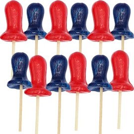 Kandy Kandy Dummy On A Stick Lollipop 60g - Individually wrapped Lollies (24 Pops, Mixed)