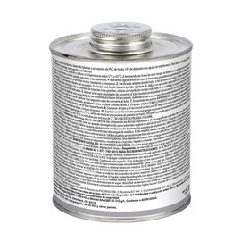 Oatey 31122 Heavy-Duty Fast Set Cement, 32 oz, PVC Gray