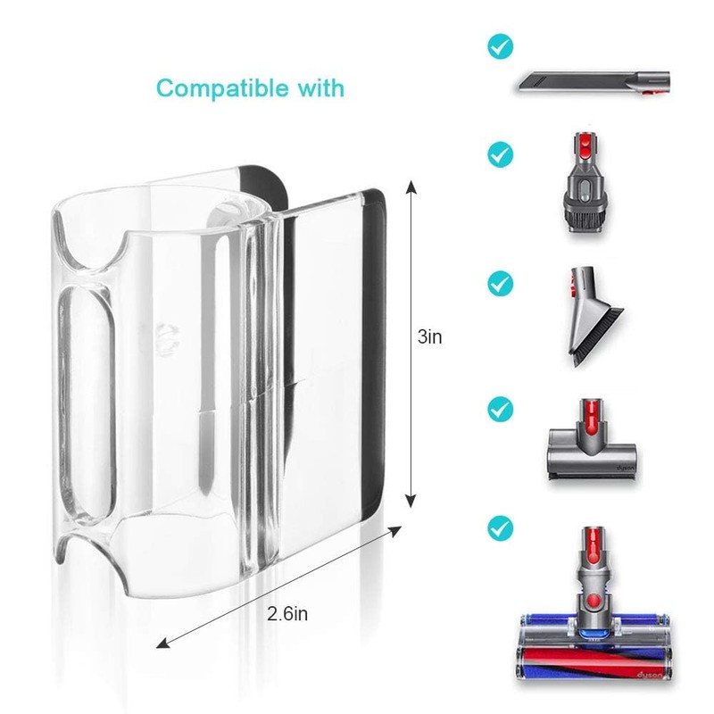 KEEPOW Accessory Holder Attachment Clip Compatible with Dyson V11 V10