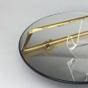 MotorVehicleParts Chevy 4 Holes Powder Coated Gold Stainless Steel License