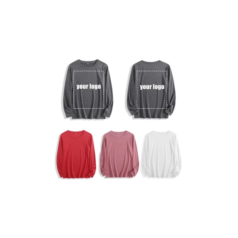4 Colors Vibrant Heart Misery Studios Print Long Sleeve T
