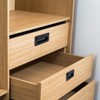 Mewutal 2pcs Concealed Recessed Pull Handles, 4 x 2 Inch