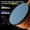 5 inch Sanding Discs 400 grit Mesh Disc Ceramic Abrasive