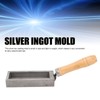 Silver Ingot Mold Bar Casting Mold 4 Inch Portable Jewelry